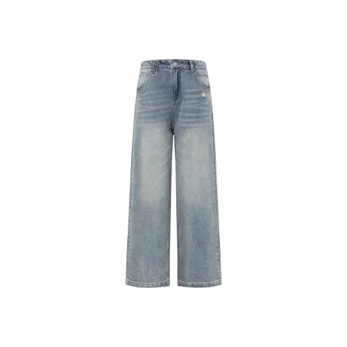Wen Shan Jeans Women's Light Blue
