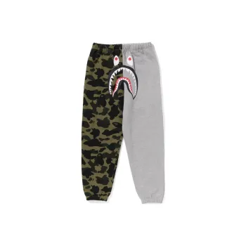 A BATHING APE 1ST CAMO Series Knitted Sweatpants Women's