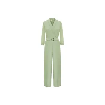 BBLLUUEE Jumpsuit Women's Avocado Green