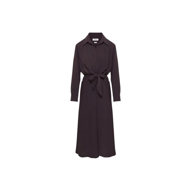 ARITZIA Babaton Abbey Dress Long-Sleeved Dresses Women's Noble/Noble Purple-0