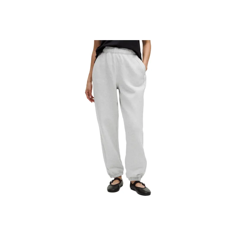 Lululemon Scuba Knitted Sweatpants Women's Light Gray With A Hint Of Mixed Colors-0