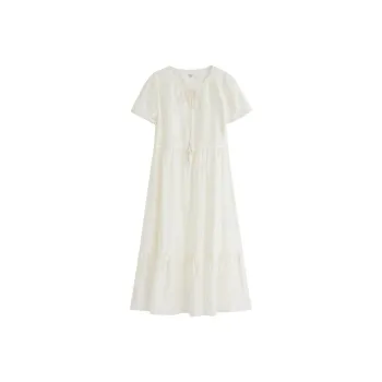 Inman Short Sleeved Dress Women's Fragrant Light Apricot