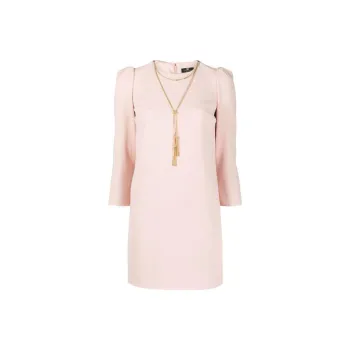 Elisabetta Franchi Long-Sleeved Dresses Women's Pink