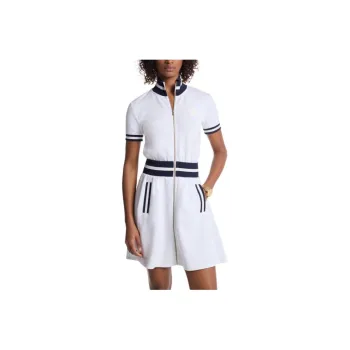 MICHAEL KORS Short Sleeved Dress Women's White