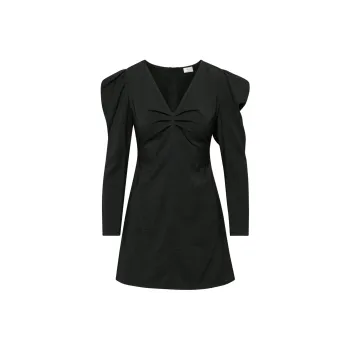 ARITZIA Wilfred Freda Dress Long-Sleeved Dresses Women's BLACK/Black