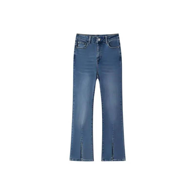 EICHITOO Jeans Women's Denim Blue-0