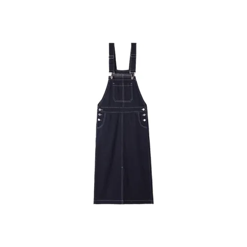 HIPPIEMISS Sleeveless Dresses Women's Normal Washed Blue