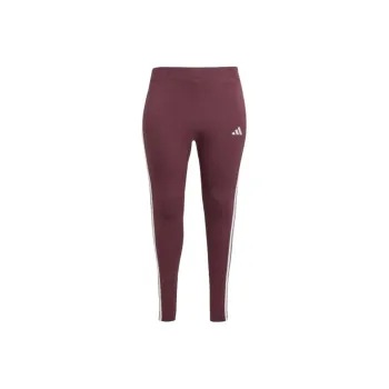 Adidas Free Shipping With AdiClub Essentials 3 Stripes Cotton Leggings Plus Size