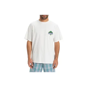 Quiksilver T Shirt Men's Snow White