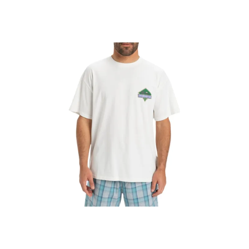 Quiksilver T Shirt Men's Snow White-0
