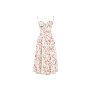 HOUSE OF CB Slip Dress Women's Rose Print