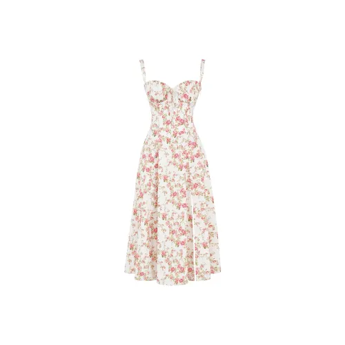 HOUSE OF CB Slip Dress Women's Rose Print