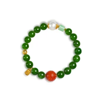 RIXIANGWAN Bracelets Jasper Unisex