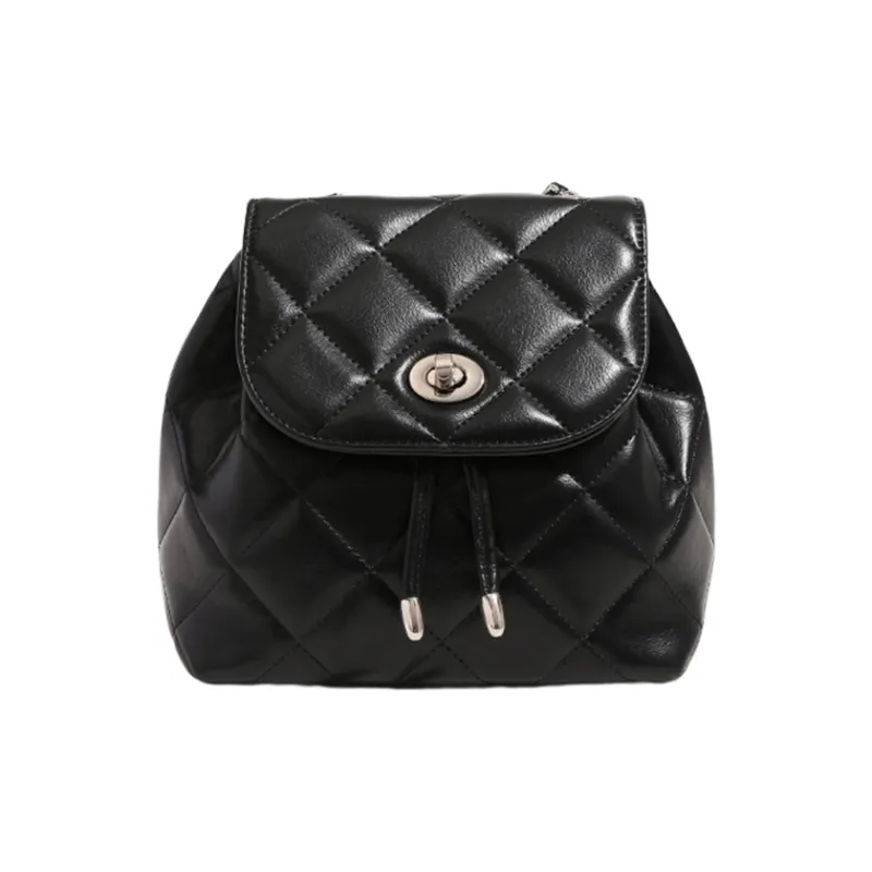 Yalu Polyester With PU Backpack Women's Multicolor-8