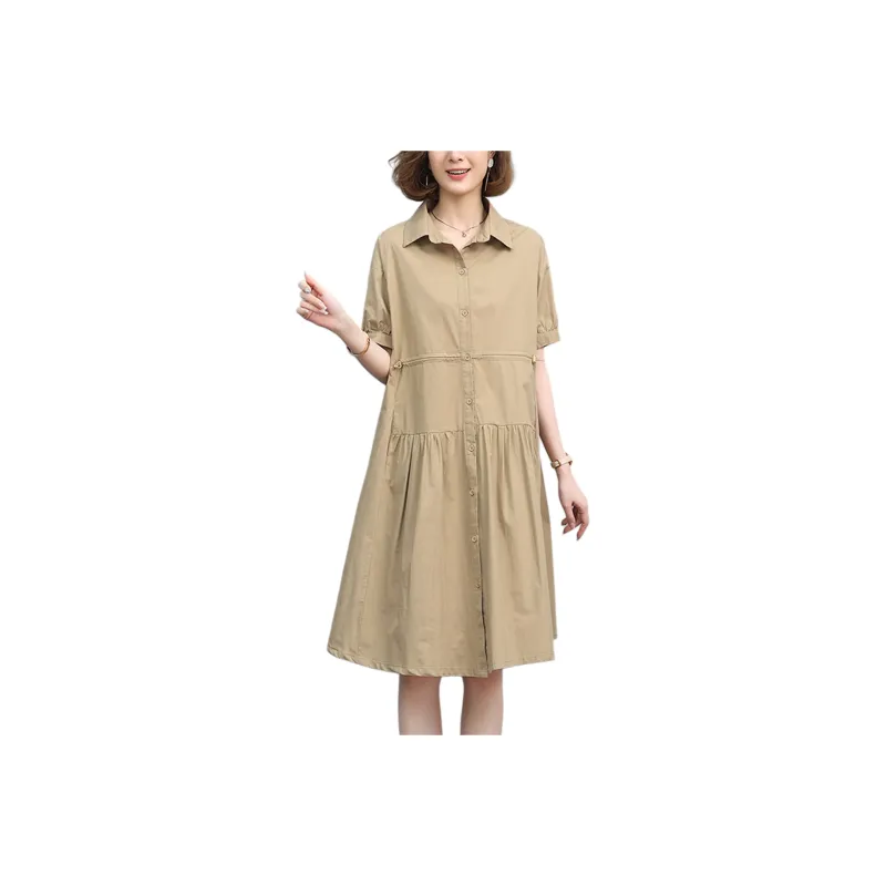 Mula Short Sleeved Dresses Women's-12