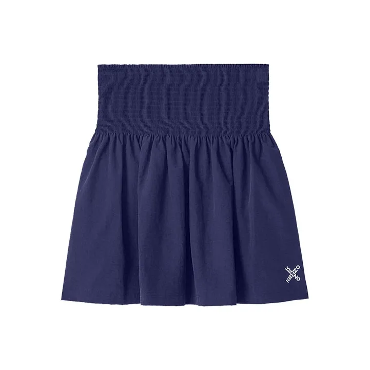 KENZO SS21 Casual Short Skirts Women's Dark Blue-0