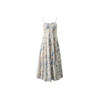 ONE PASS STUDIO Slip Dresses Women's Light Blue