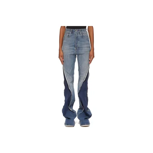 Rick Owens DRKSHDW Hollywood Bolan Banana Denim Pants 'Washed Indigo'