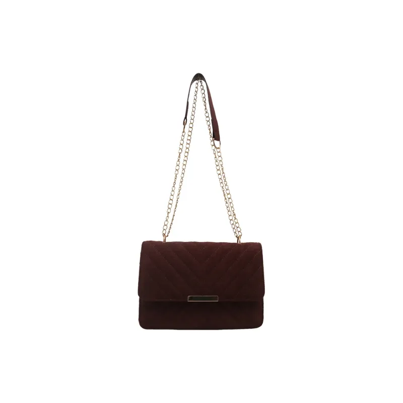 TOUTSEUL YOLO PU Shoulder Bag Women's Black/Red/Coffee/Brown-10