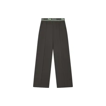 FILA Knitted Sweatpants Women's Morning Night Gray