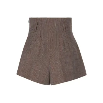 PRADA High Waist Flared Shorts
