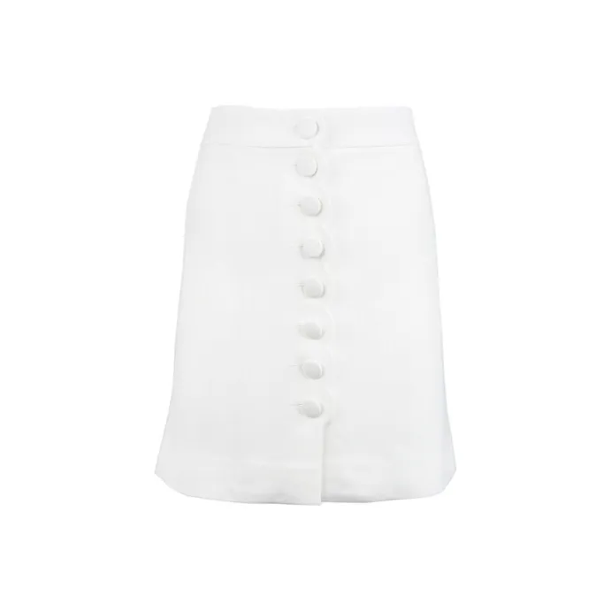 Chloe SS21 Casual Short Skirts Women's White-0