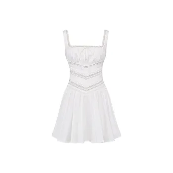 HOUSE OF CB SS23 Slip Dress Women's White/White