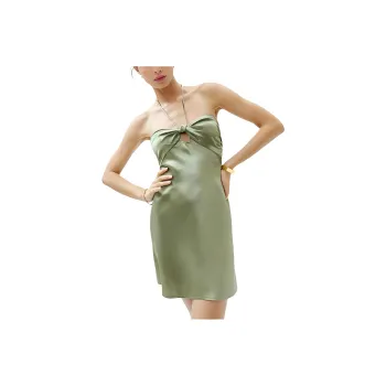 REFORMATION Sleeveless Dress Women's ARTICHOKE/Green