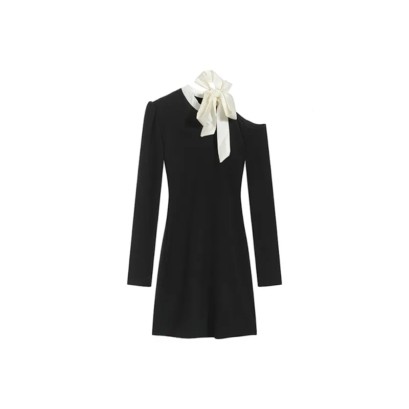 JOSR Long Sleeved Dresses Women's Black-0