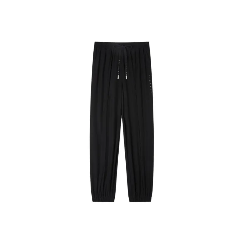 EICHITOO Knitted Sweatpants Women's Black-0