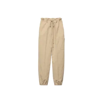 PRADA FW24 Knitted Sports Pants Women's Ropes Gray