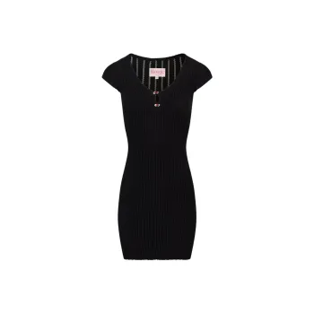 Rouje LAURENCIA DRESS Short Sleeved Dresses Women's Black