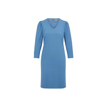 HUGO BOSS Long-Sleeved Dresses Women's Blue