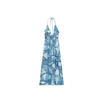 ZARA Slip Dresses Women's Blue
