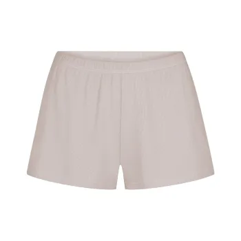 SKIMS COTTON RIB SHORT SHORT Casual Shorts Women's STONE/Stone Color