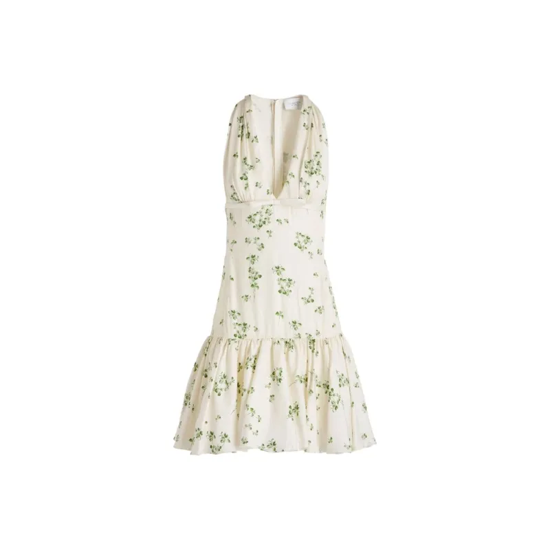 Giambattista Vall Lucky Love Silk Minidress-0