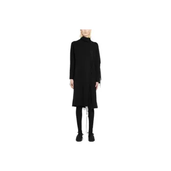 Yohji Yamamoto Long Sleeved Dresses Women's Black