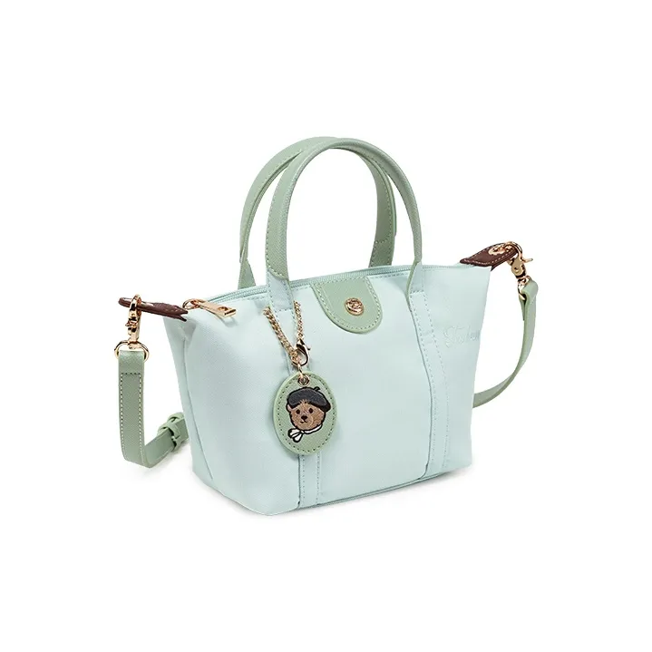 Teenie Weenie Nylon Crossbody Bag, One Shoulder, Portable Dumpling Bag Women's Multicolor-28