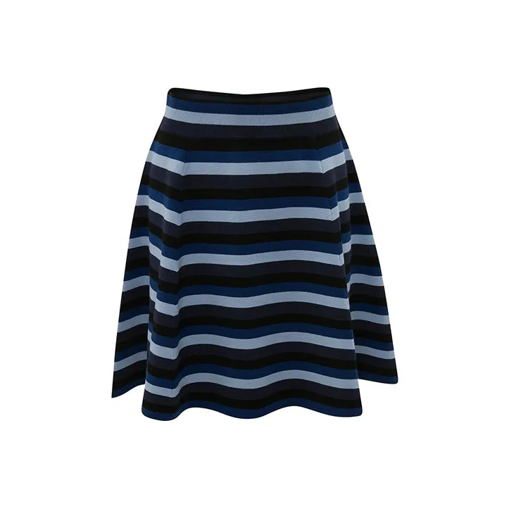 JW Anderson Striped A Line Mini Skirt-0