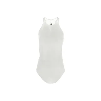 RICK OWENS Fine ribbed Tank Top