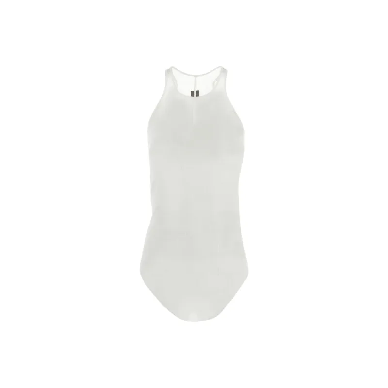 RICK OWENS Fine ribbed Tank Top-0
