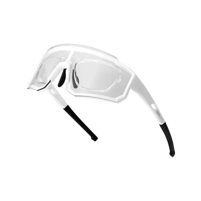 CAMELCROWN TR/Memory Plastic Silicone Irregular Shape Sunglasses Unisex-4