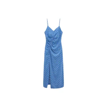 ZARA Slip Dresses Women's Blue
