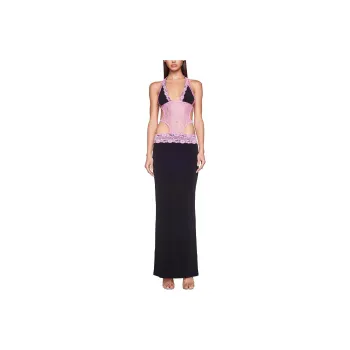 I.AM.GIA SS24 MAVEN MAXI DRESS Slip Dresses Women's BLACK/Black