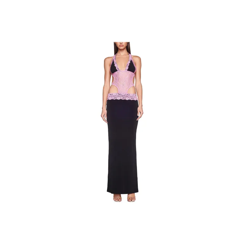 I.AM.GIA SS24 MAVEN MAXI DRESS Slip Dresses Women's BLACK/Black-0