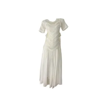 Qiuerle Short Sleeved Dress Women's
