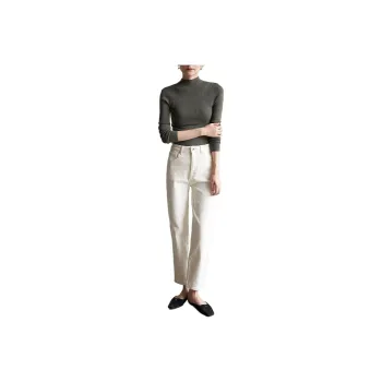 SHALLOW STREAMS Jeans Women's Pearl White