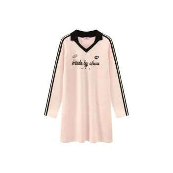 CHUU Long Sleeved Dress Women's Pink