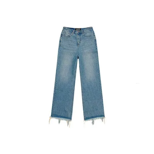 SMFK Jeans Women's Diamond Blue Denim