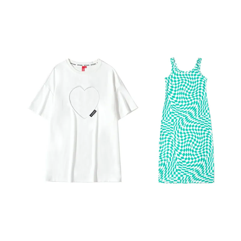 Xu Jingfu X EPTISON WOMAN Xu Jingfu Joint Series Two Piece Skirt Sets Women's-4